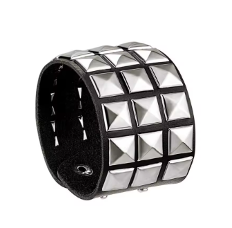 Bracelet Cloutée Punk Rock Femme/Homme– Style Alternatif